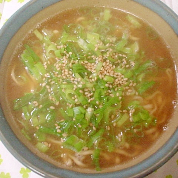マルちゃん生麺味噌味 でネギ胡麻ラーメン レシピ 作り方 By デブネコたん W ノ 楽天レシピ マルちゃん生麺味噌味 でネギ胡麻ラーメン レシピ 作り方 By デブネコたん W ノ 楽天レシピ